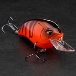 Воблер Crankbait Shallow Runner WXM CRKSR 53 F Рак CAPERLAN, неоновый кроваво-оранжевый/черный - фото 3