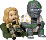 Фигурка Marvel Beast Kingdom Avengers Bro Thor & Korg game time, 10 см - фото