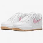 Кроссовки Nike Air Force 1 Low Retro QS, белый/розовый - фото 3