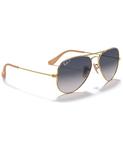 Поляризованные солнцезащитные очки, rb3025 aviator gradient Ray-Ban, мульти - фото 9