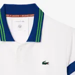 LACOSTE Поло Daniel Medvedev Collaboration, мужская, белая - фото 5