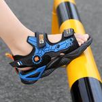 Детские сандалии LEMONKID, черный/синий - фото 5