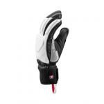 Горнолыжные перчатки унисекс Leki Griffin Prime 3D - белые/черные/графитовые - фото 4