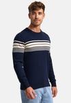 Свитер INDICODE JEANS Sweater League, темно-синий - фото 4