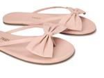 Сандалии TKEES Lily Oversized Bow, Ballet Pink - фото 6