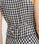 Платье макси в клетку Кимми Rixo, French Check Navy - фото 5