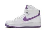 Кроссовки Nike Wmns Air Force 1 High 'White Dark Orchid', белый - фото 4