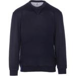 Свитшот с круглым вырезом Brunello Cucinelli, синий - фото 3