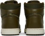 Кроссовки Air Jordan 1 High OG Olive Canvas, зеленый - фото 6