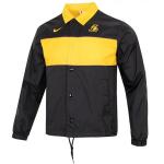 Куртка Nike NBA Lakers Coach, черный/желтый - фото