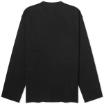 Свитшот Pangaia Regenerative Merino Knit Crew Neck, черный - фото 2