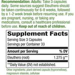 Элеутерококк сибирский Nature's Way, 100 веганских капсул - фото 3