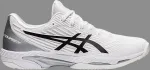 Кроссовки solution speed ff 2 'white black' Asics, белый - фото