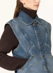 Джинсовый жилет max Ba&Sh, синий - фото 4