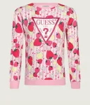 Толстовка regular fit Guess, розовый - фото