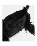 Сумка через плечо с бахромой Alma En Pena, черный - фото 3