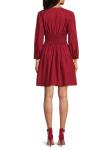 Мини-платье Эмма Сюрплис Derek Lam 10 Crosby, цвет Merlot - фото 2
