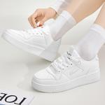 Воин Белые Кроссовки Низкие Скейтбордские Обувь Унисекс, Белый Черный Серый (Тушь Рисунок) - фото 5