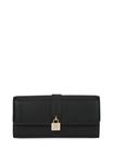 Кошелек KARL LAGERFELD AUTOGRAPH PADLOCK FLAP, Black - фото