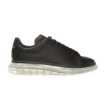 Кроссовки Alexander McQueen Oversized Sneaker, Clear Sole - Black - фото