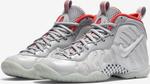 Кроссовки Nike Little Posite Pro GS 'Pure Platinum', серый - фото 4
