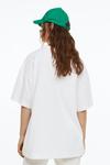 Футболка H&M Oversized, белый - фото 6
