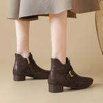 Ботильоны женские Zhr, черный - фото 13