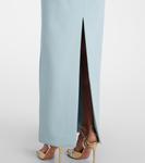 Платье Kori с атласной отделкой Solace London, Arctic Blue - фото 6