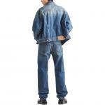 Джинсовая куртка мужская синяя Prada, синий - фото 3