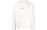 Свитшот с принтом логотипа JIL SANDER, белый - фото 3