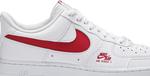 Кроссовки Nike Air Force 1 Low Utility 'White Red', белый - фото 3