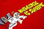 Футболка Supreme Knowledge Tee 'Red', красный - фото 3