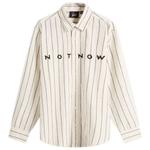 Не сейчас рубашка By Parra, белый - фото