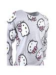Пижама Hello Kitty серого цвета - фото 3