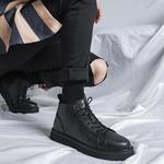 Ботинки мужские Weishibangwei, цвет Black Fleece-Lined - фото 4