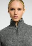 Джемпер HALF-ZIP Selected Femme, темно-серый - фото 3