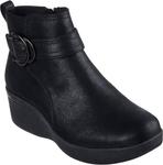 Женские ботильоны Skechers Pier-lite-Forever Chic, Black/Black - фото 6