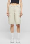 Джинсовые шорты BERMUDA Urban Classics, бежевый - фото 4