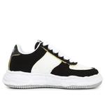 Maison Mihara Yasuhiro Wayne OG Sole Canvas Low 'Black White' - фото 2