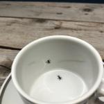 Чашка для эспрессо "Муравьи", фарфор с ручной печатью - фото 7