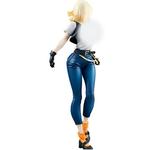 Фигурка android 18 dragon ball z artificial human size 18 ver.ii масштаб 20 см MegaHouse - фото 2