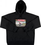 Толстовка Supreme x Thrasher Hooded Sweatshirt 'Black', черный - фото