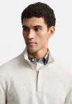 Толстовка GANT LIGHT SACKER HALF ZIP, Seed Melange/Sand - фото 4