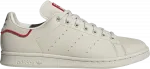 Кроссовки Adidas Stan Smith 'Aluminium Collegiate Red', серый - фото