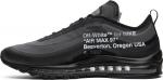 Кроссовки Nike Off-White x Air Max 97 'Black', черный - фото 4