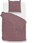 Постельное белье Lino 155 Wine Red HNL Living - фото 7