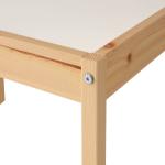 Детский стол Ikea Latt с 2 стульями, белый/сосна - фото 3