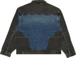 Куртка Supreme 2-Tone Paneled Denim Jacket 'Black', черный - фото 3