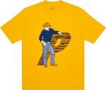 Футболка Palace Saddle Up T-Shirt 'Yellow', желтый - фото 2