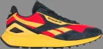 Кроссовки classic leather legacy az 'yellow vectren red' Reebok, желтый - фото